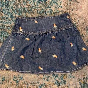 Gymboree Aloha pineapple skirt